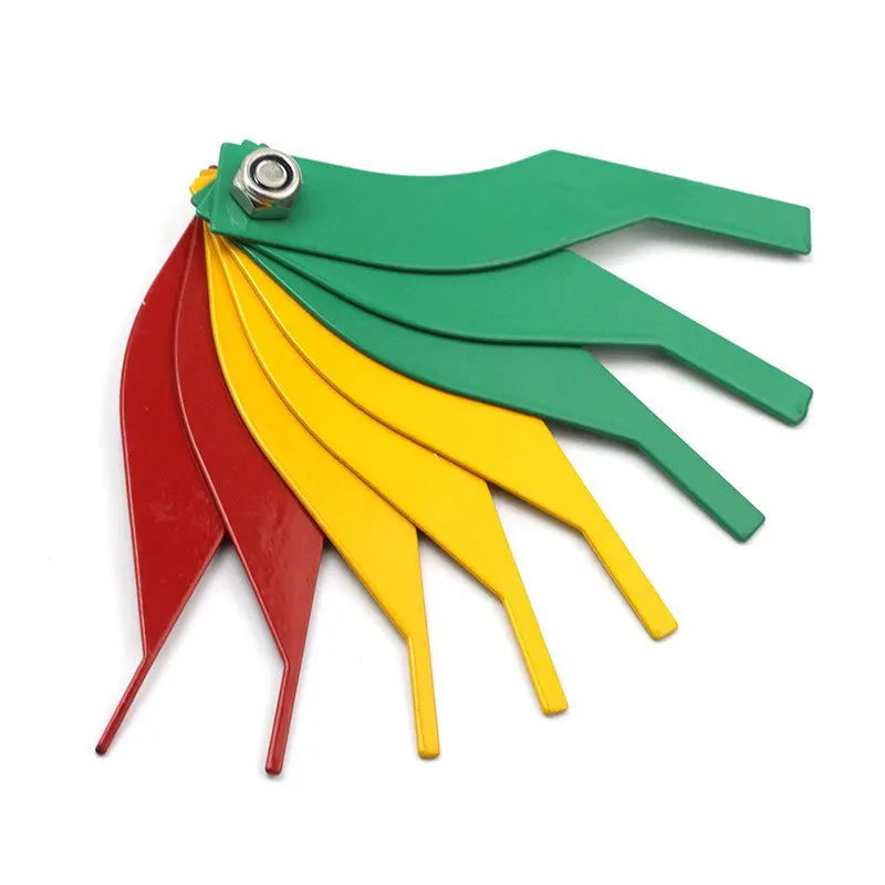 

8PCS Auto Brake Pad Thickness Detector Car Repair Measuring Tool Set Brake Pad Feeler Kit Thickness Gauge Tools