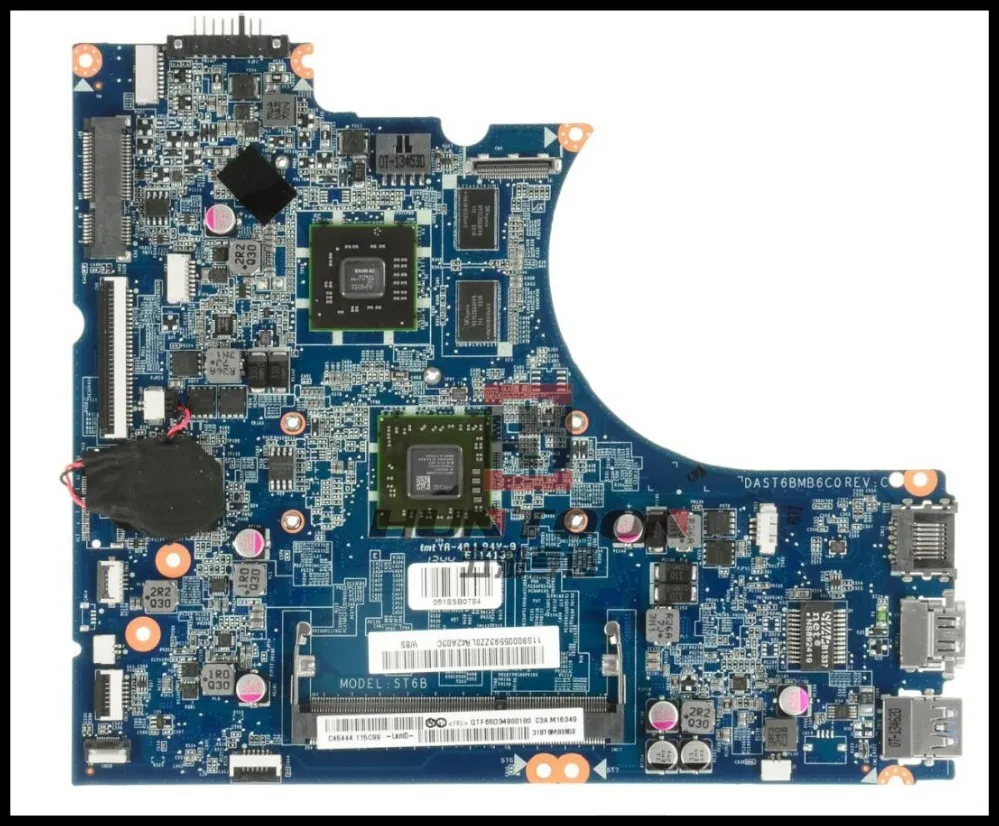 Высокое качество DAST6BMB6C0 для Lenovo Flex 14D материнская плата ноутбука E1 2100 1 0 ГГц