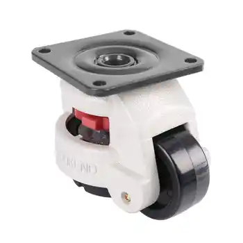 4Pcs/set 2" Retractable Leveling Casters Industrial Machine Swivel Caster Heavy Duty 551lbs Capacity