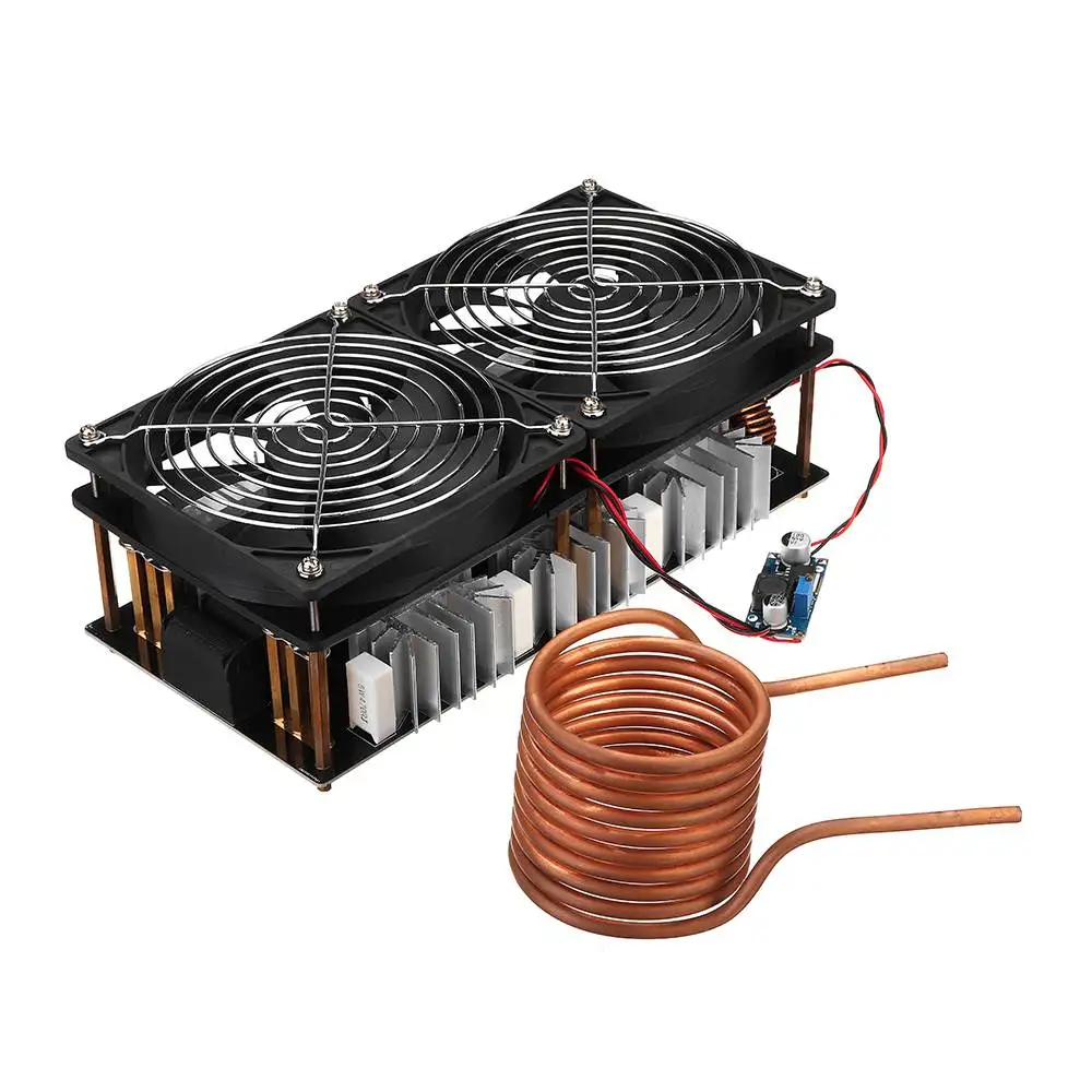 

2500W ZVS Induction Heating Board induction heater Module Flyback Driver Heater Good Heat Dissipation 180*90*80mm + Coil
