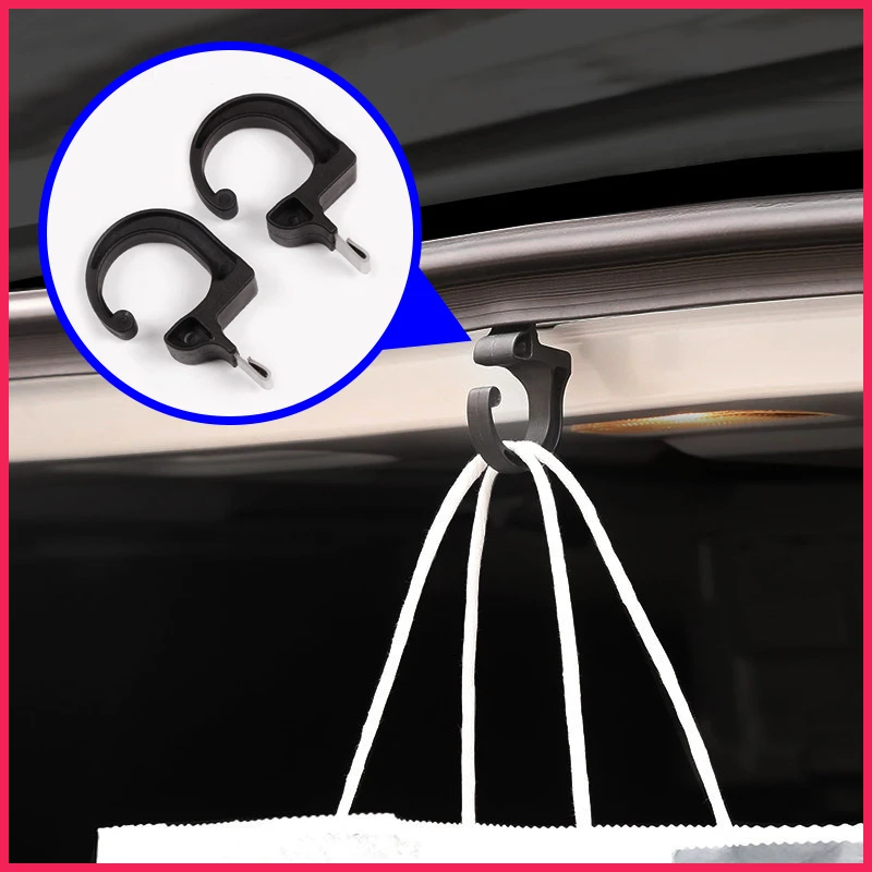 

A Little Change Car interior hook seat back hook multi-function trunk umbrella holder storage For Toyota C-HR CHR 2016 2017
