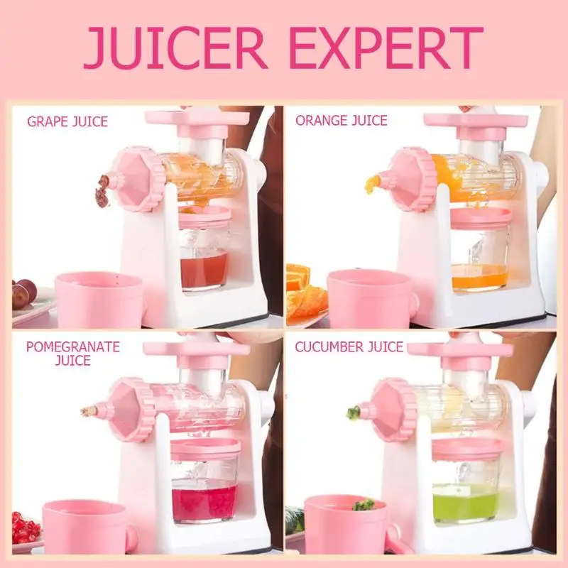 

Multifunctional Manual Hand Crank Juicer Orange Lemon Squeezer Fruit Ice Cream Extractor Juice Press Machine Kitchen Supplies