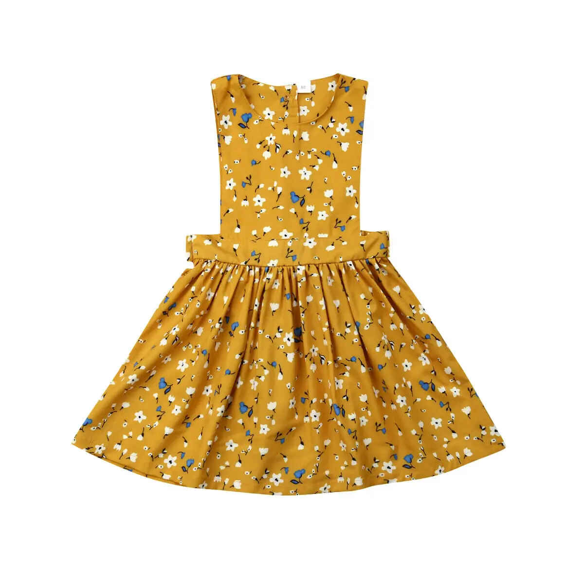 

1-6Y Summer Toddler Kids Baby Girl Sleeveless Boho Princess Girls Dress Sundress Clothes