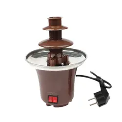 Мини шоколадный фондю ЕС вилка электрическая емкость для фондю плавильная машина для шоколада погружение десерт фрукты масло че