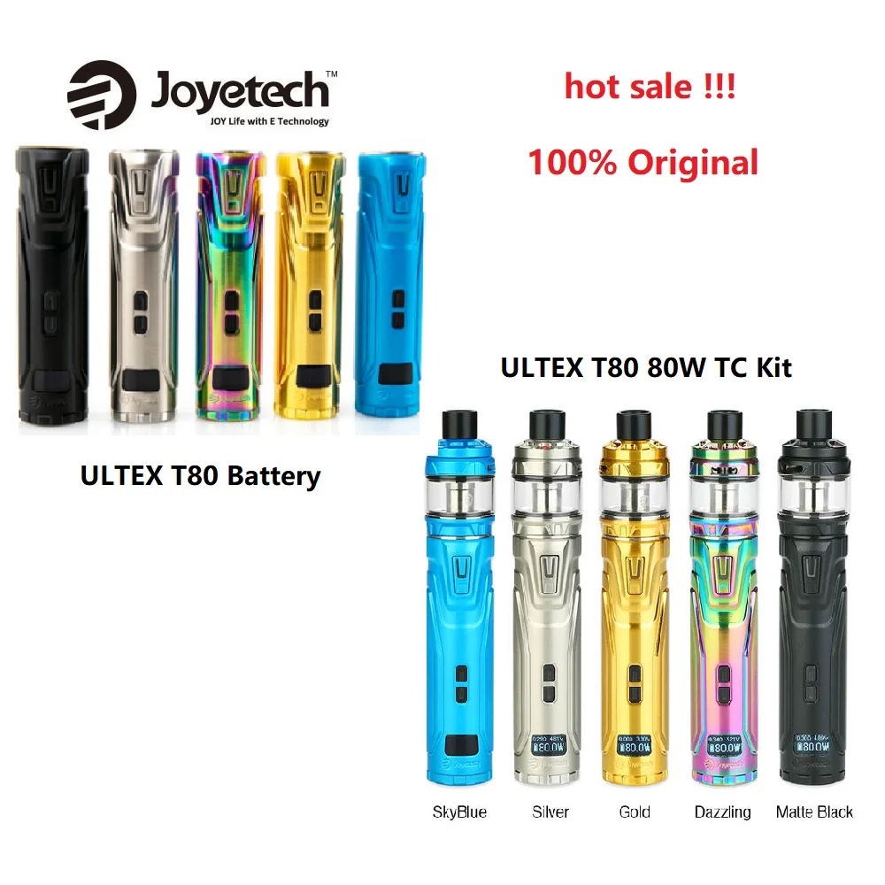 Продажа Русский Оригинал Joyetech ULTEX T80 с CUBIS Max Kit NCFilmTM нагреватель интуитивно понятная OLED экранная катушка без Vape VS RunAbout E cigs