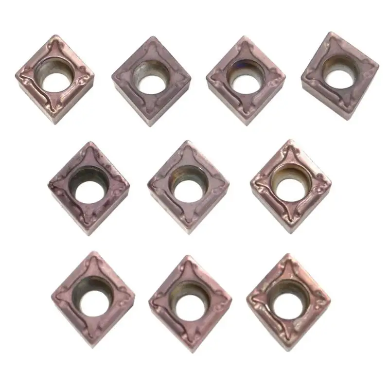 

2019 10pcs/set CCMT060204 Carbide Inserts for Lathe Internal Turning Tool Holder