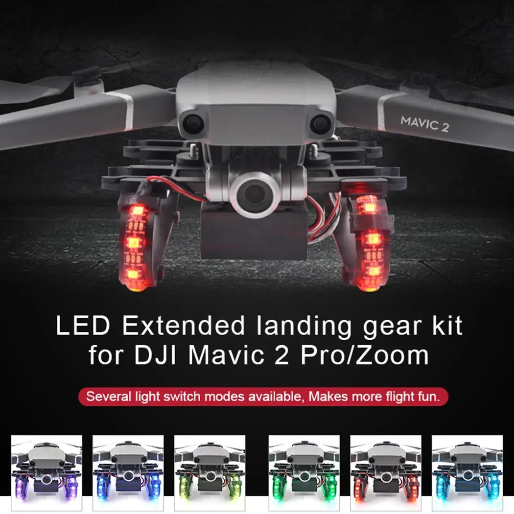 

Durable Shock Absorption Anti-Fall LED Extended 5V Landing Absorption, Gear Drone > 14 Years Old Accessories