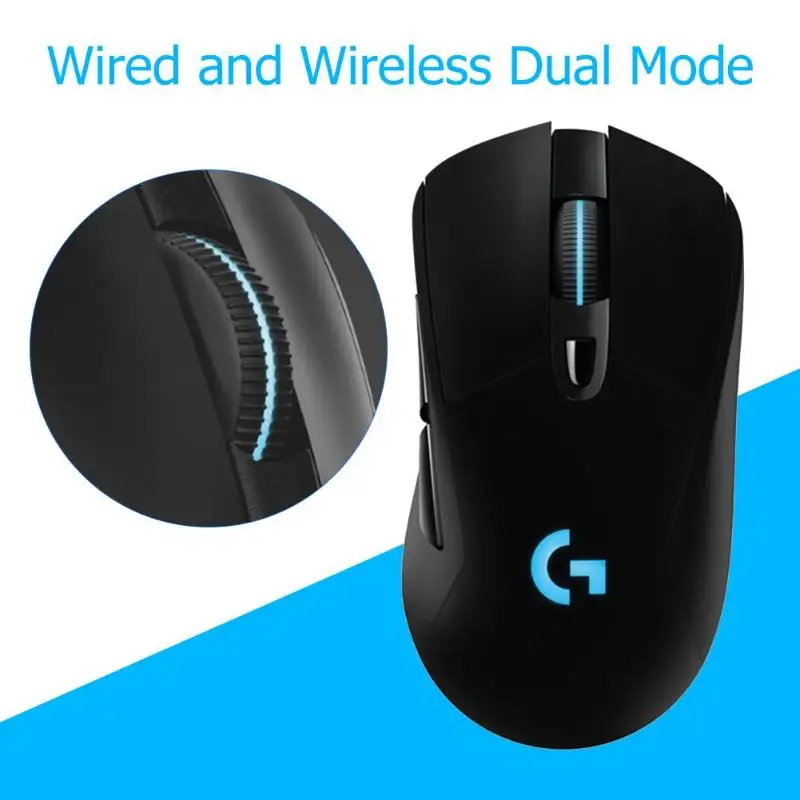 

Logitech G703 LIGHTSPEED Gaming Mouse POWERPLAY Wireless Charging Mouse