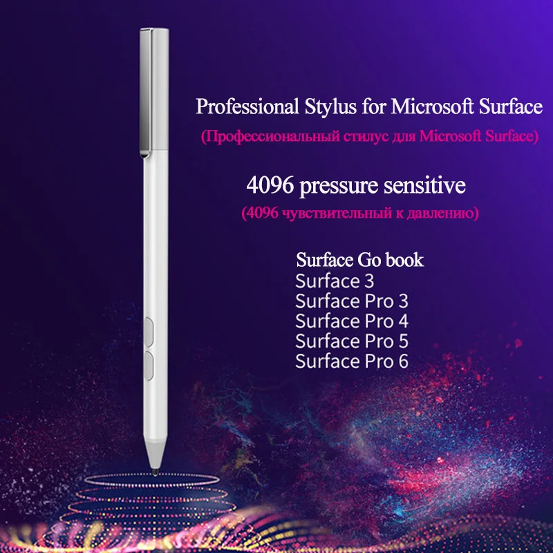 Baratos El más nuevo lápiz Stylus de WIWU para Microsoft Surface 3 Pro 6 Pro 5 Pro 4 Pro 3 lápiz táctil de alta sensibilidad para Surface Go Book