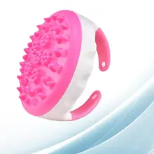 Ручная Массажная щетка Массажер для тела средство для удаления целлюлита Меридиан щетка для формирования укрепляющего жира(Rosy