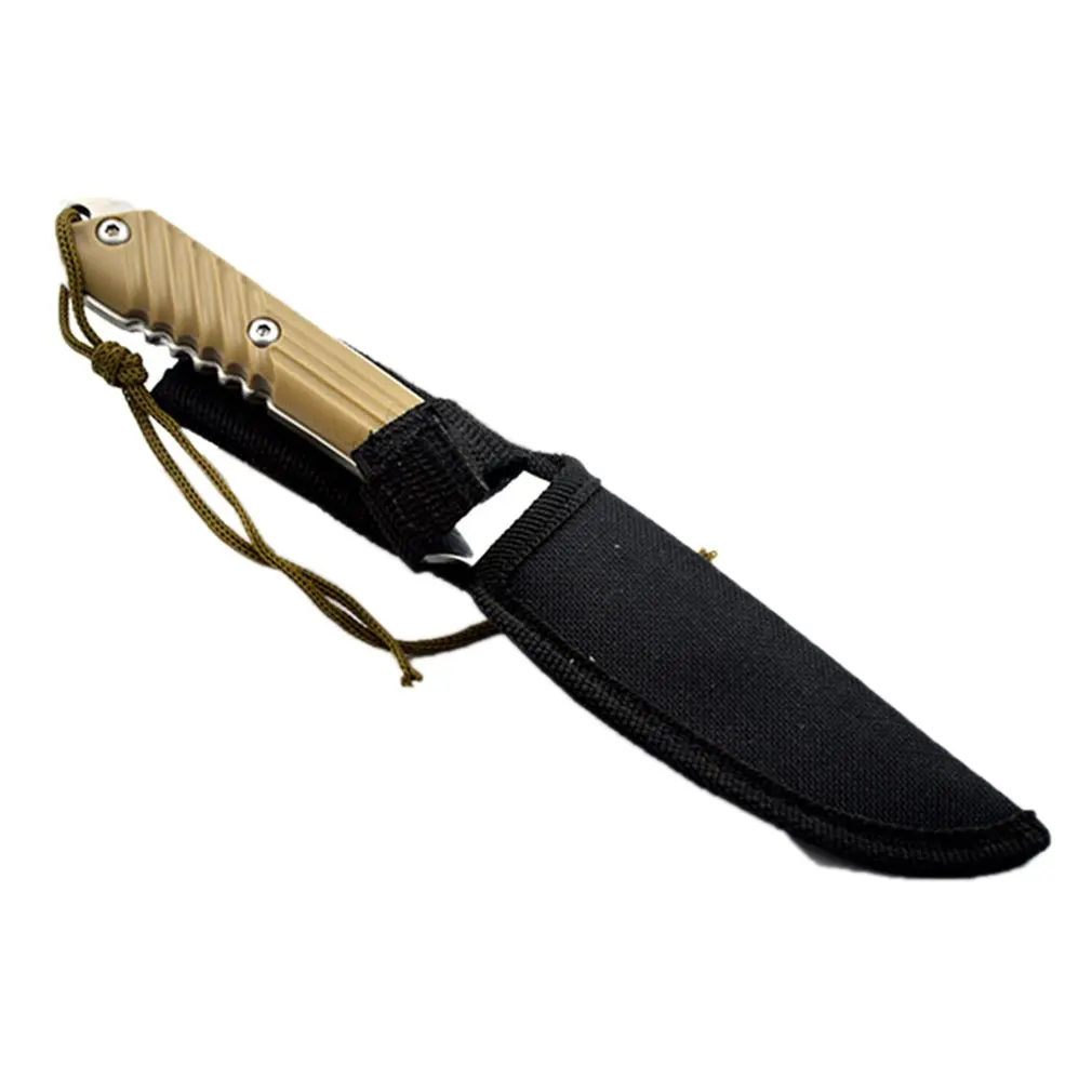 

Outdoor Supplies Small Straight Knife Non-folding Knife Self-defense Survival Knife Diving Survival Knife