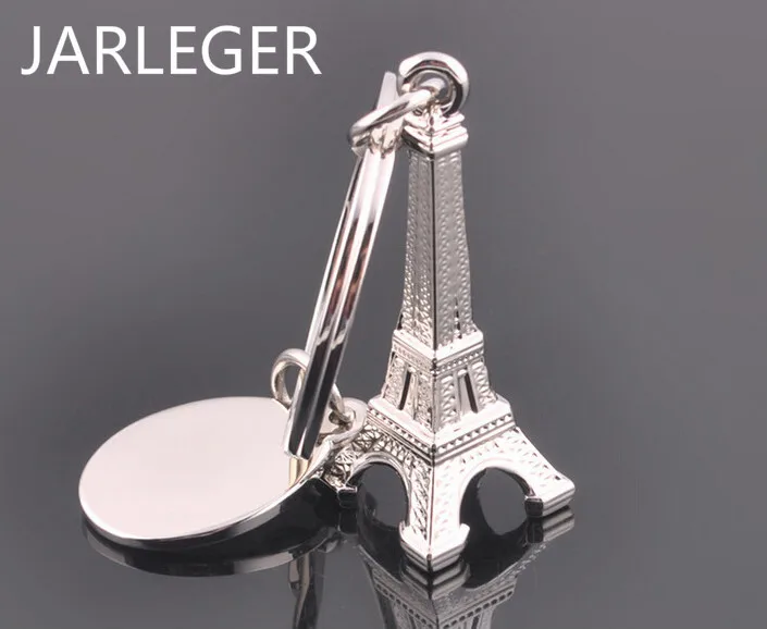 2019 Fashion Auto Metal Mini Paris Eiffel Tower girl gifts Keychain key ring key chain For BMW Audi Benz Ferrari car styling