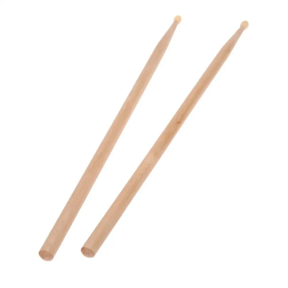 12 Drum Sticks (6 pairs) 5A Drumsticks Maple High Quality Wood |