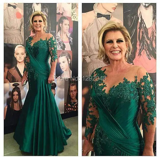 vestidos de noiva verde