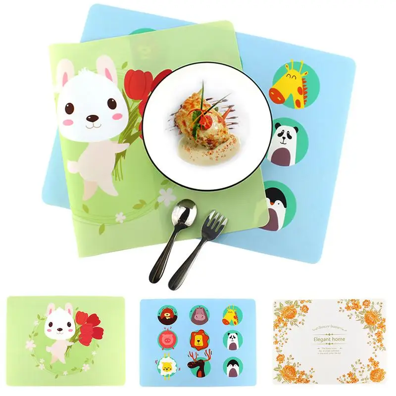 أدوات سيليكون لإعداد الطعام المفارش عدم الانزلاق مقاومة للحرارة المفارش الجدول الحصير للأطفال الرضع طاولة طعام بوثولدير ديكور للطاولات