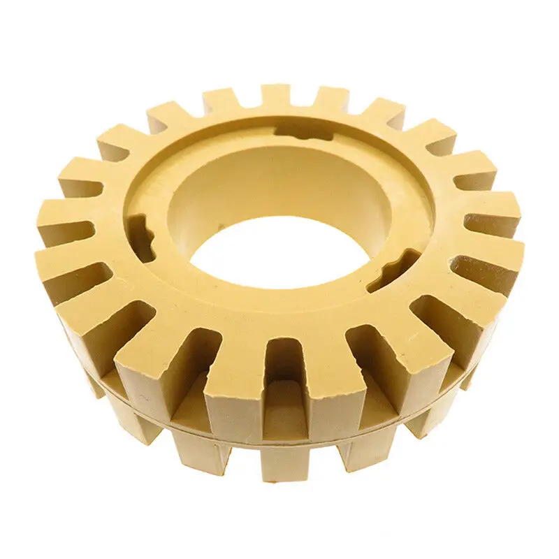 

1pc New 4Inch Rubber Eraser Wheel High Quality Suitable For Adhesive Sticker Pinstripe Decal Graphic Remover