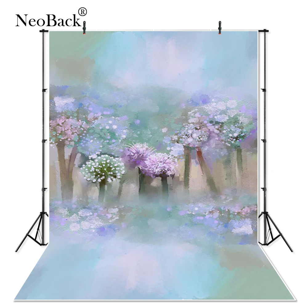 Фотофон NeoBack из тонкой виниловой ткани для новорожденных P2145 | Электроника