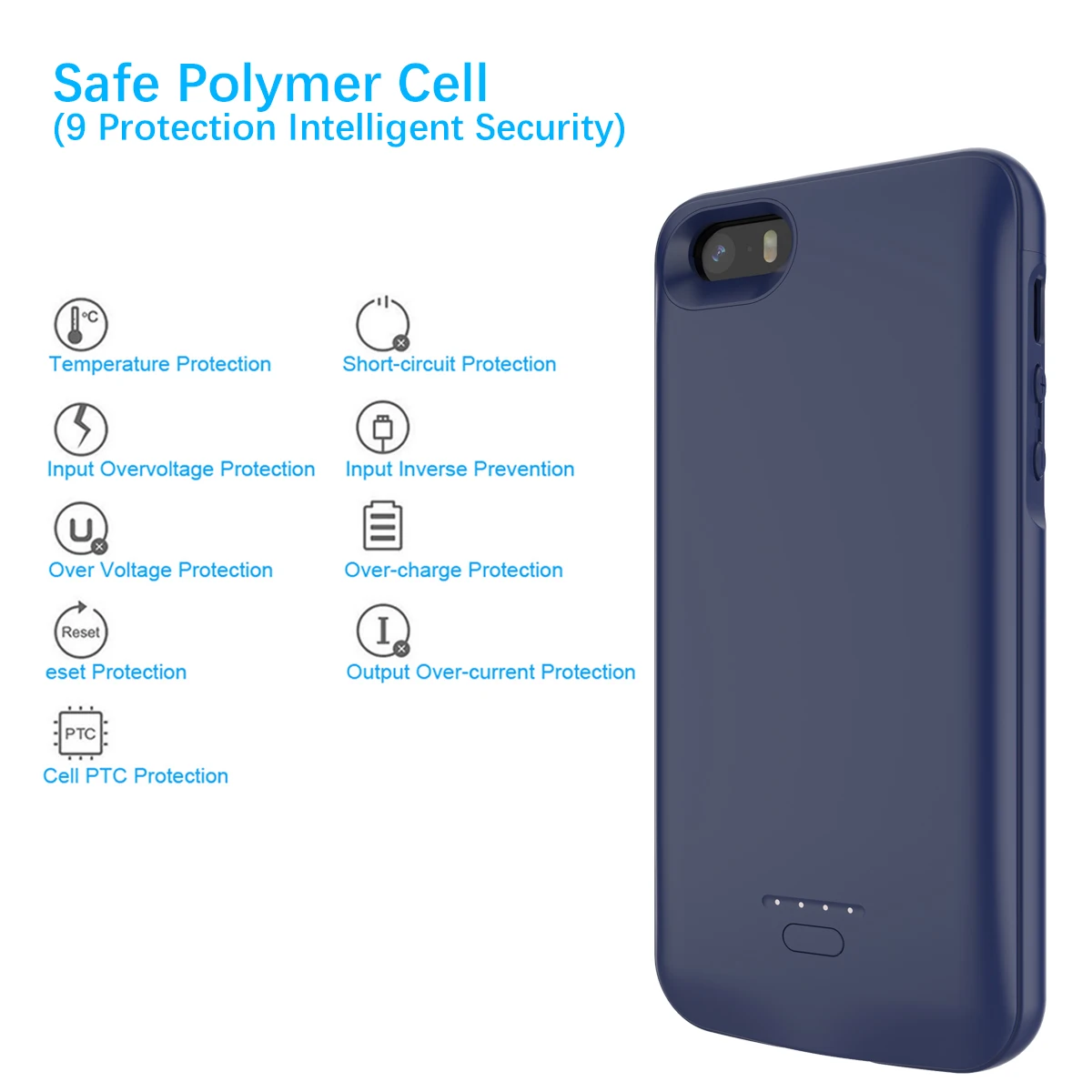 CASEWIN чехол для зарядного устройства iPhone SE 5SE 5 5S 4000 мАч зарядное устройство 6 X Xs Max |