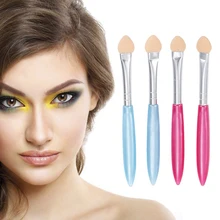 4 pièces/ensemble professionnel Portable ombre à paupières pinceaux de maquillage éponge applicateur facile à coller outil de maquillage le plus récent