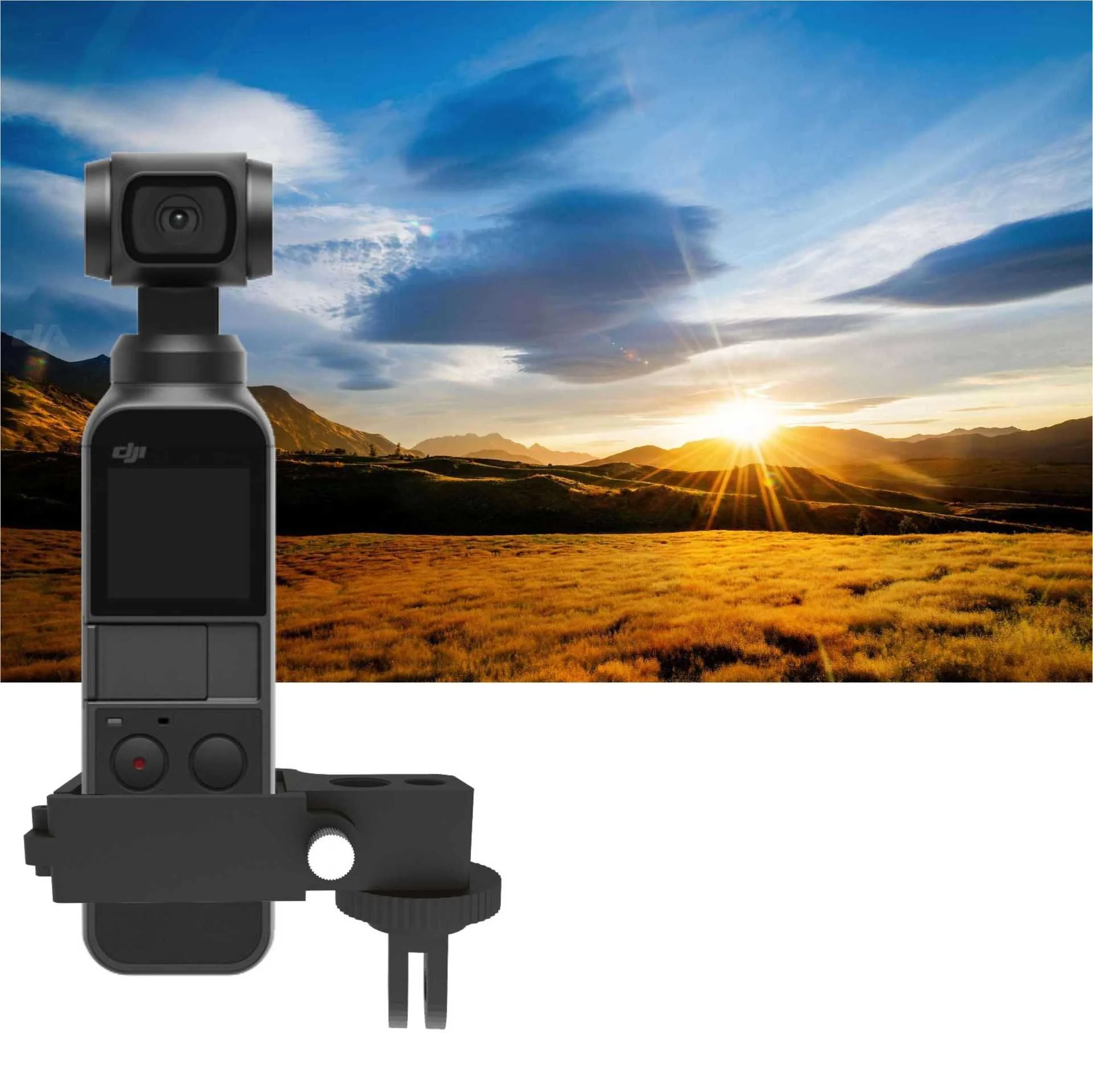 Osmo Pocket Gimbal Camera Extension Module Connection for DJI OSMO POCKET Expansion Adapter Accessories | Электроника