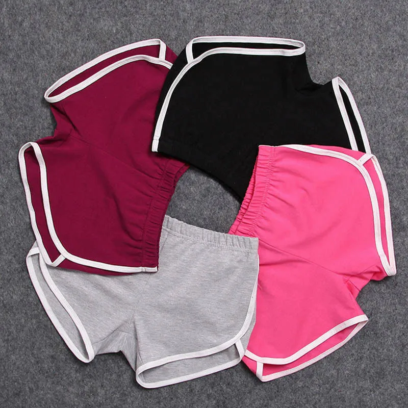 

Summer 2019 road shorts women's elastic waist short paragraph wild loose soft cotton casual women