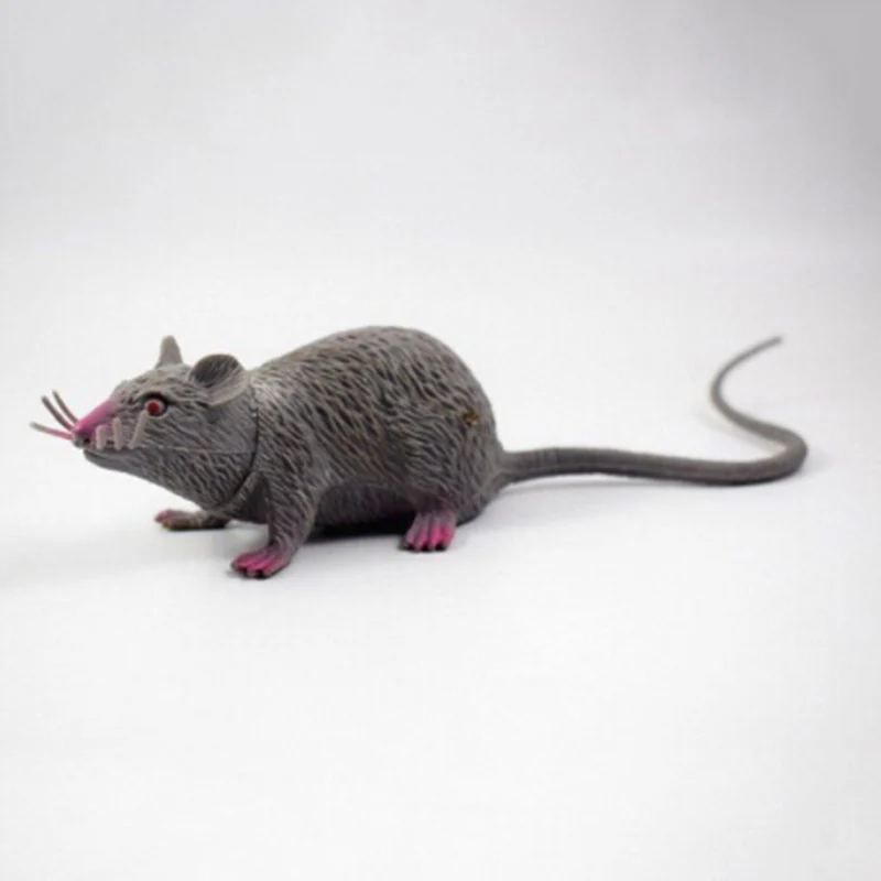 

1pc 22cm PVC Simulated Rats Mouse Hallowen Joke Fake Tricks Pranks Props Toy