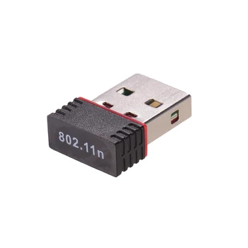 

MT7601 USB Receiver Mini Wireless Adapter 150MBPS 2.4 GHZ 802.11N 150 LAN with Driving Card Integrated Antenna