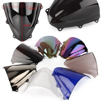 

Motorcycycle Windshield Windscreen Double Bubble For Suzuki GSXR 600 750 GSXR600 GSXR750 2011 2012 2013 2014 2015 2016 2017 2018