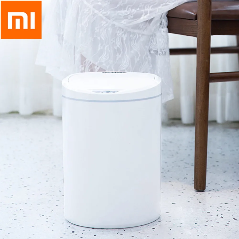 Мусорная корзина Xiaomi MIJIA NINESTARS с интеллектуальным датчиком объем 10 л встроенное