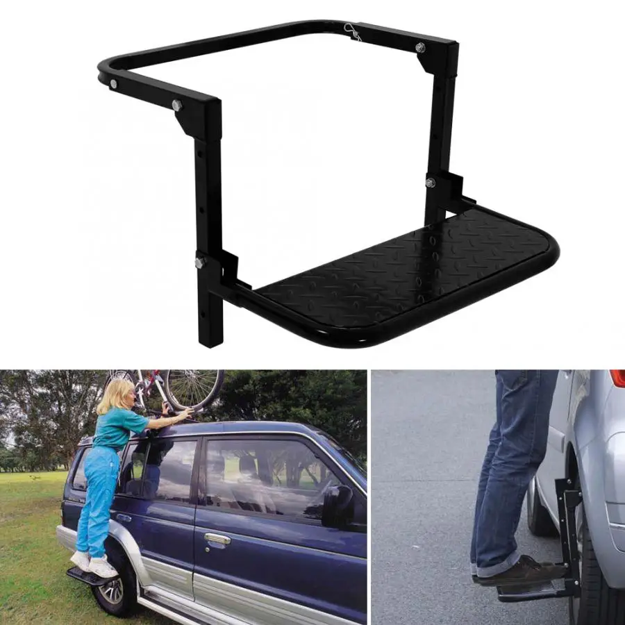 Universal Folding Wheel Step Adjustable Wheel Step Stair Van Truck 4wd Atv 4x4 Folding Lift