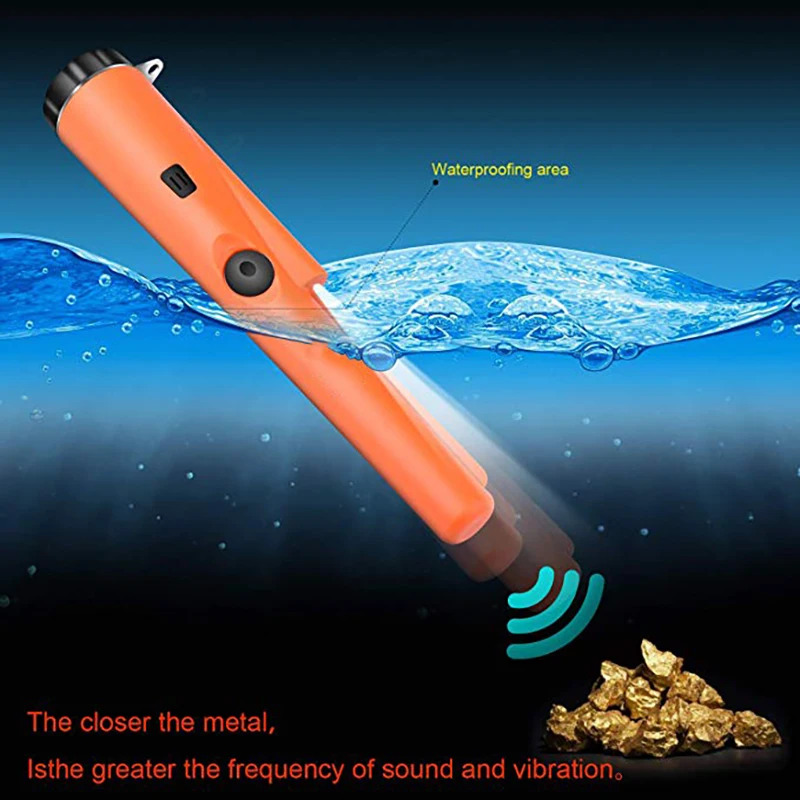 

Professtional Metal Detector Underground Pinpointing Gold Detector Treasure Hunter Seeker Tracker Hand Held Metal Detector