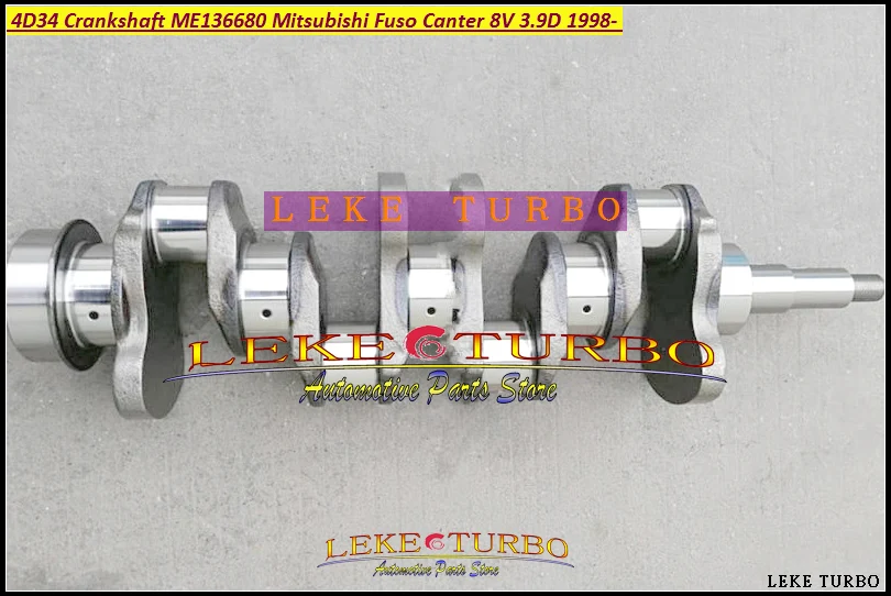 4D34 коленчатый вал ME136680 для Mitsubishi Fuso Canter 8V 3.9D 1998- |