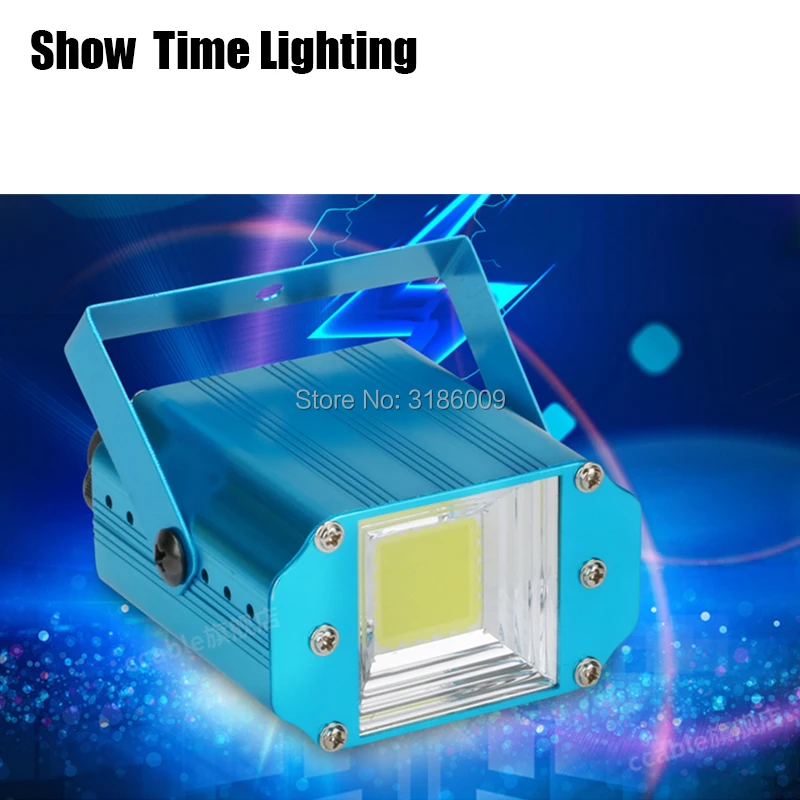 

Show Time promotion 20W COB Strobe Light Auto Voice Control Mode use for KTV Party light DJ Club home entertainment