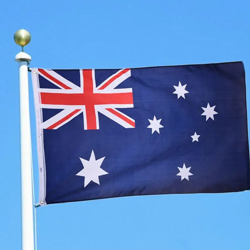

90*150cm Australia Flag Polyester Flag Banner for Festival Home Decoration High Quality Polyester Fabrics Dropship