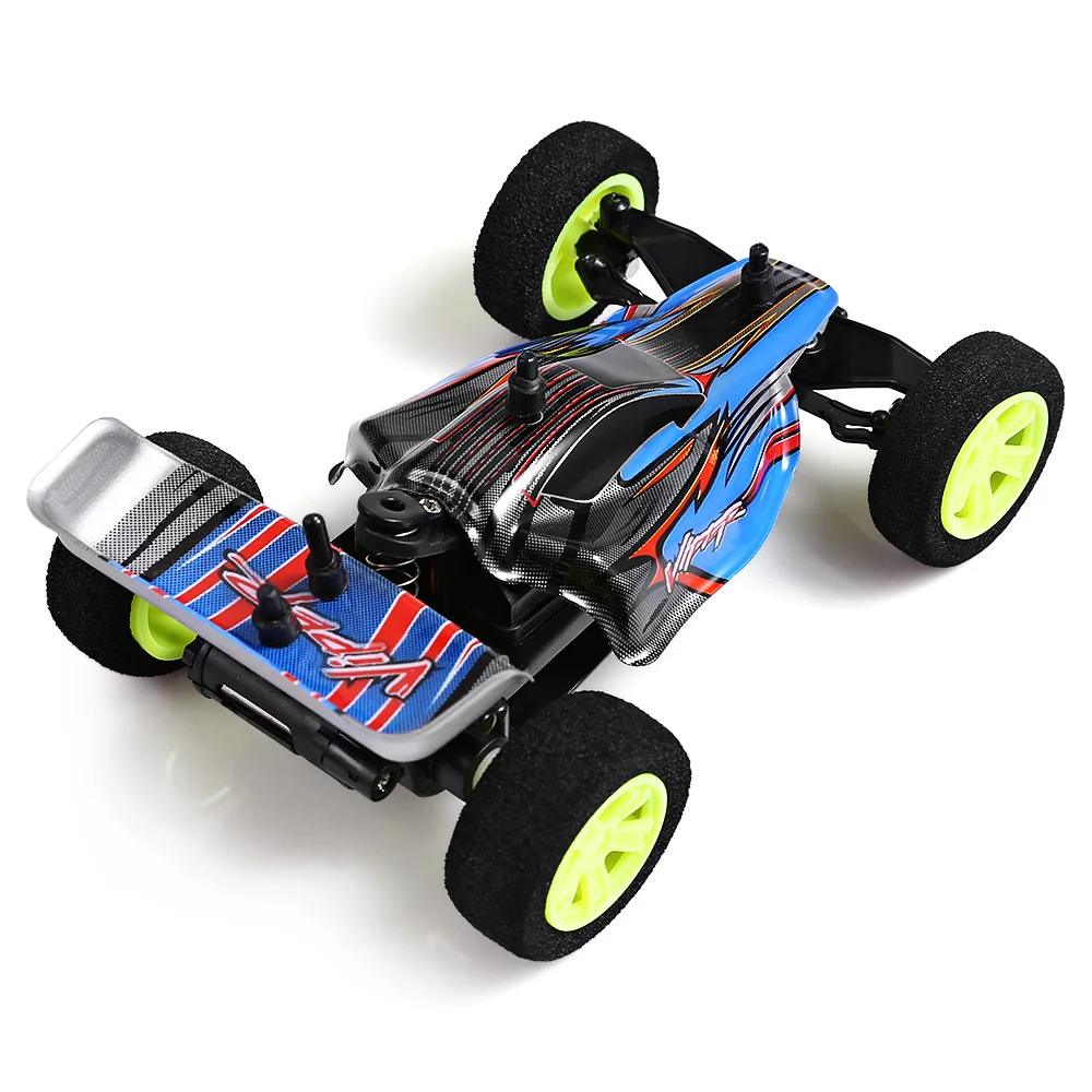 Гоночный 9115 1:32 микро RC внедорожный автомобиль RTR 20 км/ч ударопрочный ПВХ корпус