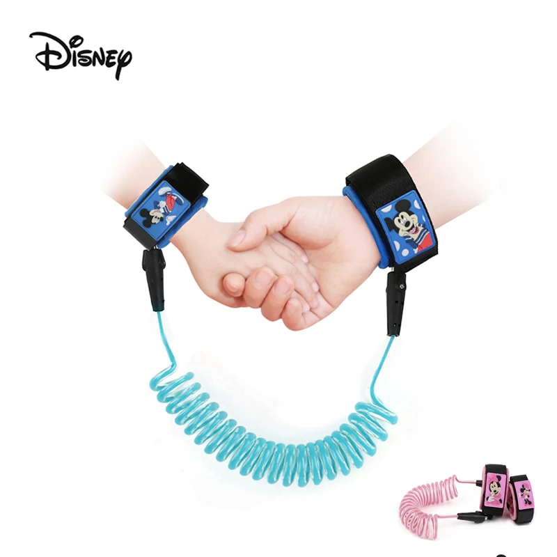

Disney baby safety lock wrist chain children's traction belt anti-lost adjustable traction rope children's outdoor walking