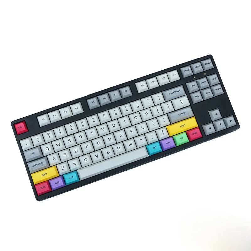 29 шт. колпачки для ключей DSA CMYK Color Dyesub PBT Набор колпачков CTRL WIN ALT SHIFT игровая