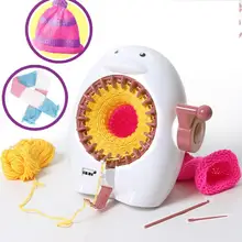 DIY Детский вязальный станок, игрушка для девочек, ткацкий станок, игровой набор, Детский обучающий ручной работы, шапка, вязаные шарфы, свитер, игрушки
