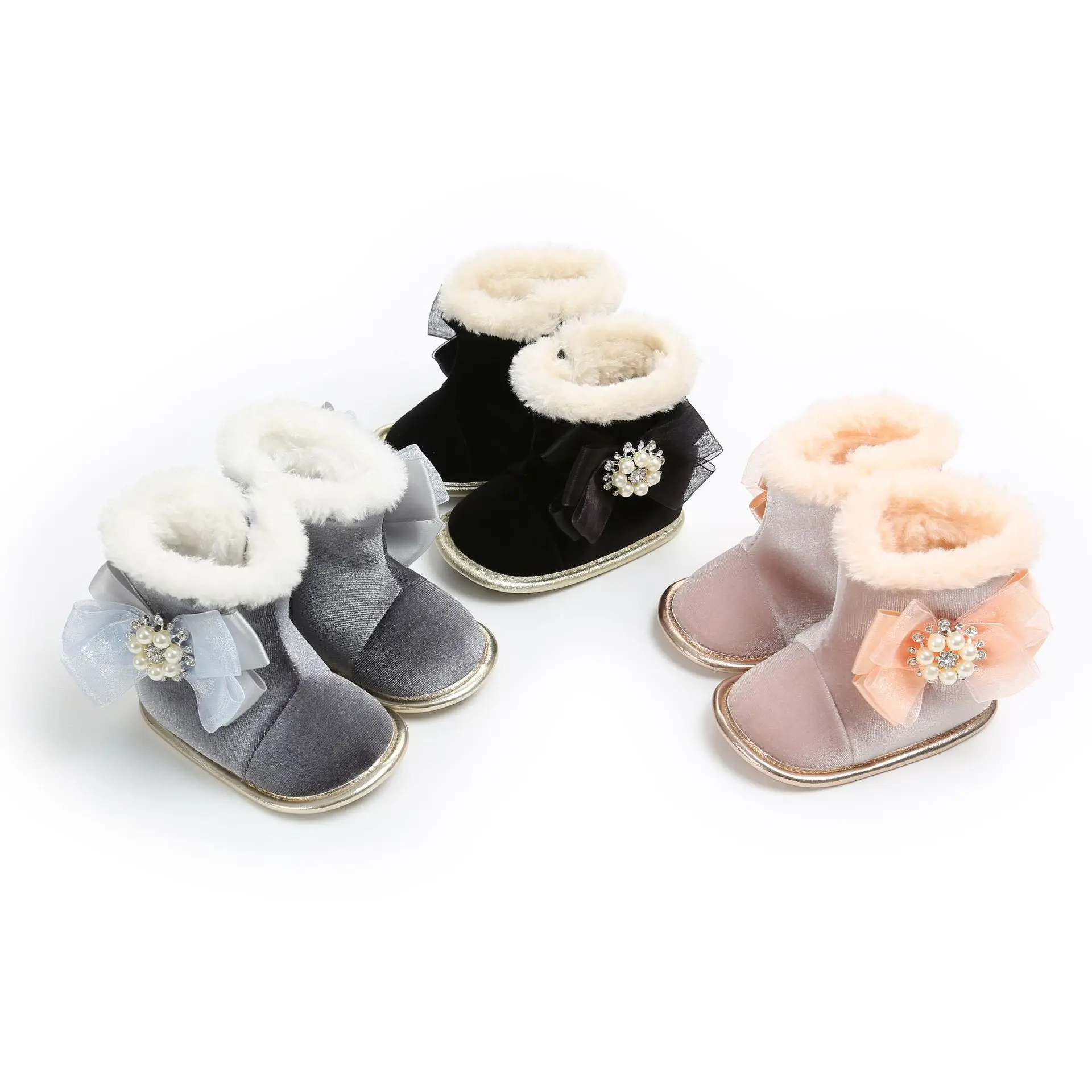 2020 Winter New Baby Girls Fashion Boots Soft Sole Infant Toddler Girls