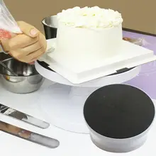 1 x вращающиеся поворотные столы для тортов вращающаяся Регулируемая декорированная подставка для торта