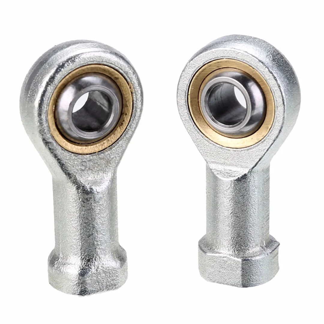 

2pcs Fisheye Rod End Ball Joint Bearing Set Zinc Alloy Internal Female Metric Thread Rod SI8T/K M8x1.25mm