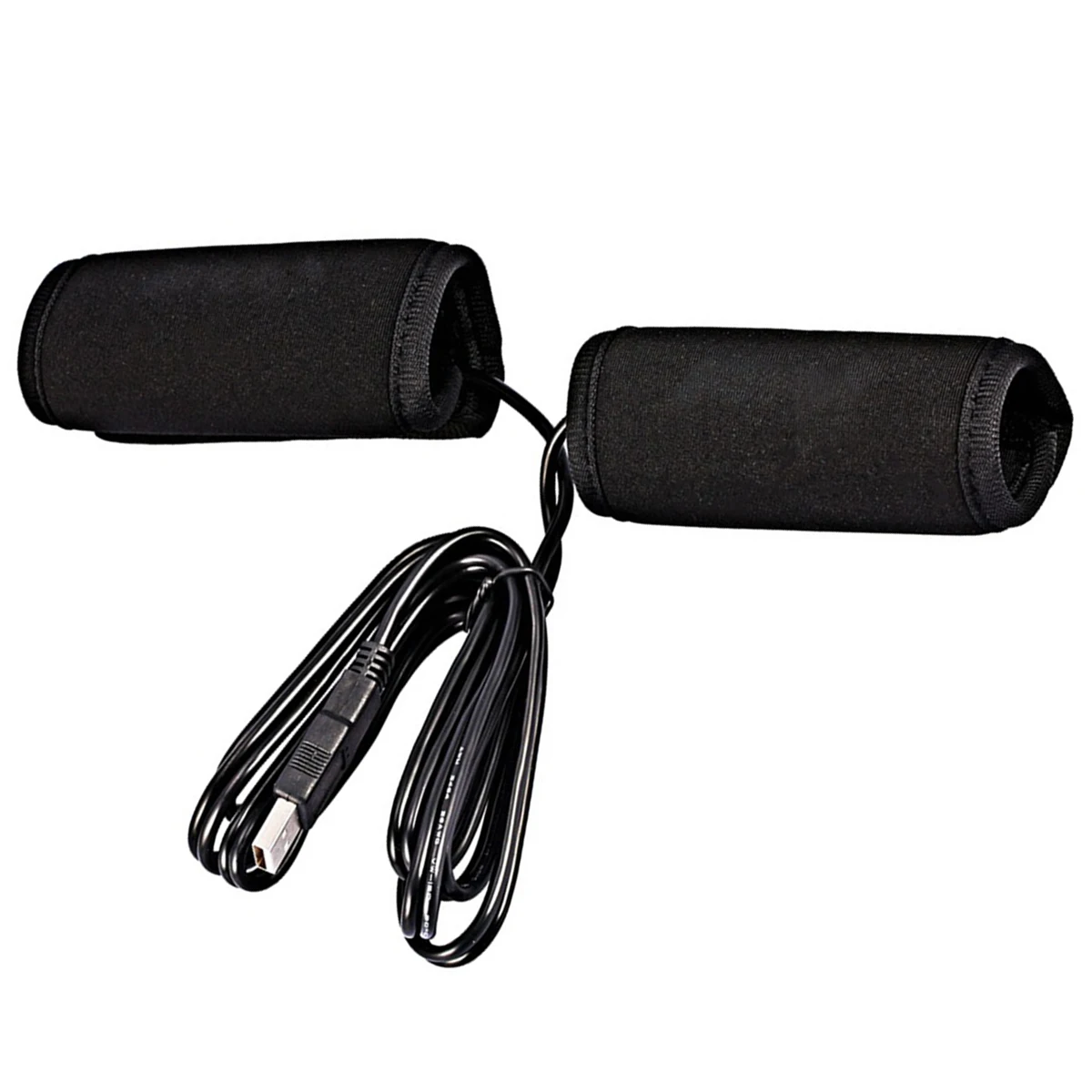 

USB Heated Grips Handle Handlebar Warmer Overgrips Removable for Motorcycle 2pcs