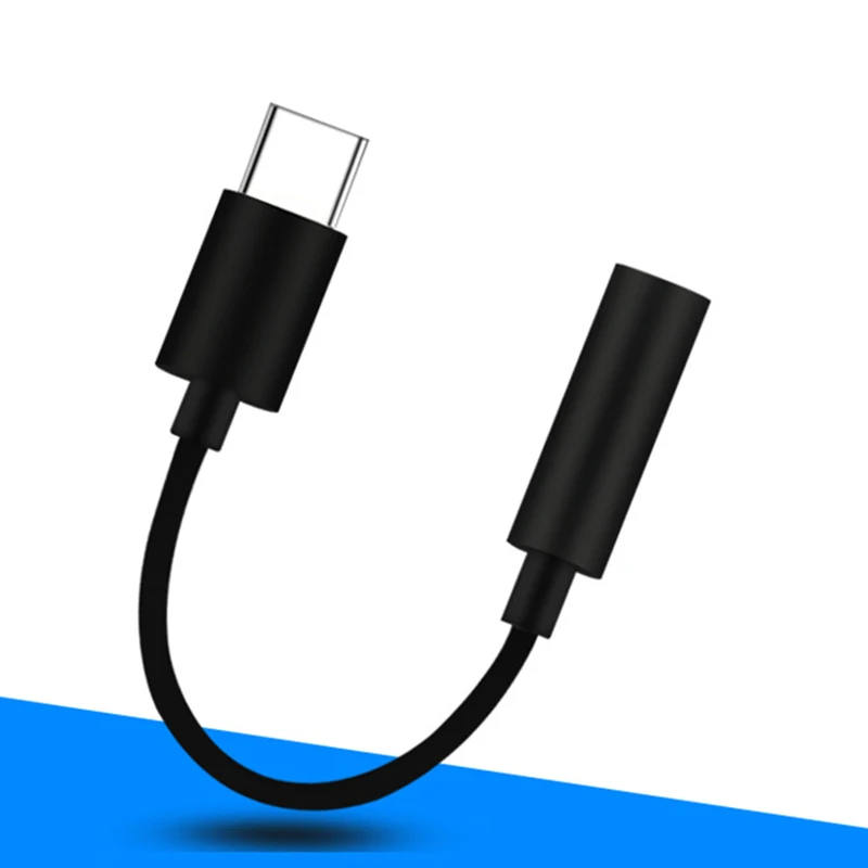 

Type-C To 3.5mm Earphone Cable Adapter USB Type C USB-C Male To 3.5 AUX Audio Female Jack For Xiaomi 6 Mi6 Letv 2 Pro 2 Max2 HTC