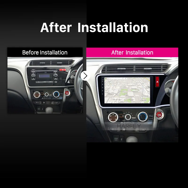 Discount Harfey 10.1 inch Quad-core Android 8.1 Car Radio Bluetooth GPS Navigation For 2014 2015 2016 2017 HONDA CITY RHD Support 3G WIFI 5 Discount Harfey 10.1 inch Quad-core Android 8.1 Car Radio Bluetooth GPS Navigation For 2014 2015 2016 2017 HONDA CITY RHD Support 3G WIFI 5