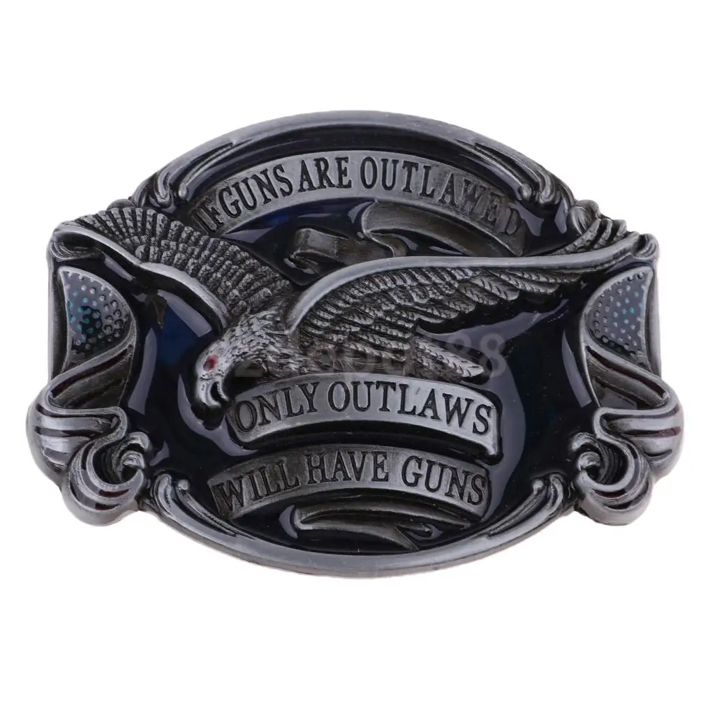 

American Men Soaring Eagle Belt Buckles Western Cowboy Jeans Accessories for Boys