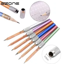 EZONE 1 шт. металлический карандаш удлинитель эскизная ручка удлинитель вращающийся съемный 11*0,8 см художественные инструменты для рисования школьные канцелярские принадлежности