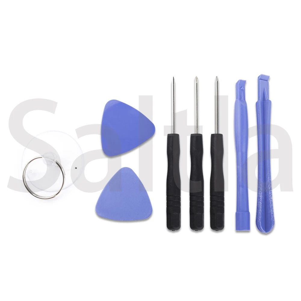 

Saltla 8 in 1 Professional Mobile Phones Opening Screen Pry Repair Tool Kit replace battery Mini Screwdrivers Tools For Phone