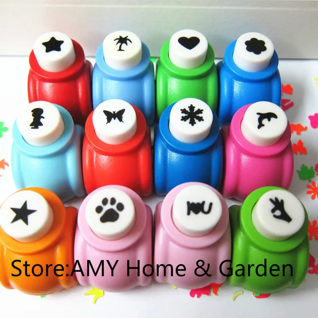 عالية الجودة الحرفية اللكمات للورق كيد البسيطة اليدوية المشكل القصاصات علامة DIY القاطع عيد الميلاد بطاقات وسم هدية حفرة لكمة