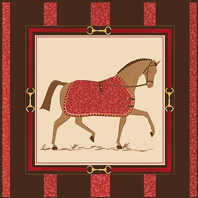 Шарф с рисунком лошади для женщин 14 момме чистый саржевый шелковый шарф 70*70 см шейный платок шарфы модный роскошный бренд Дизайн Шаль Обертывание головной убор