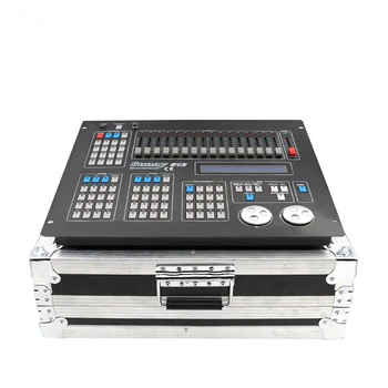 

Sunny 512 DMX Console DMX Controller Scanner Lighting Console Professional DJ Console For Stage Effect Lighting With Flight Case